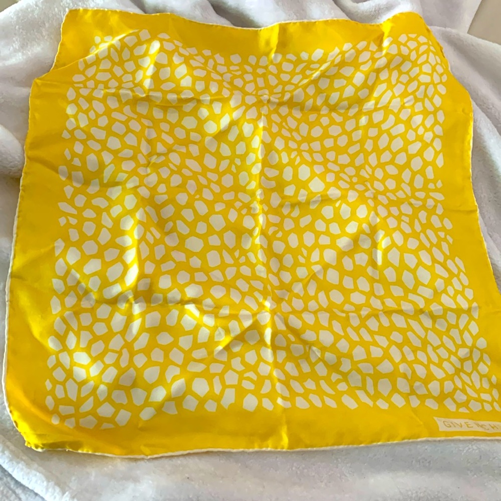 Givenchy scarf, excellent condition, rolled edges